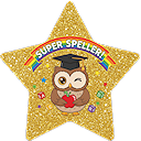 Super Speller Owl on Star